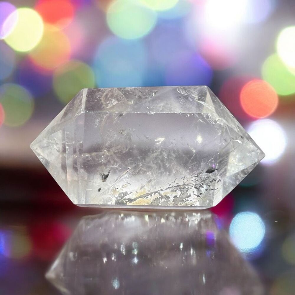 Clear Quartz‎ Crystal Double Terminated